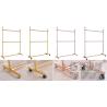 Buy cheap Modern Design Clothes Store Rack Gold Color 120×40×145cm Size from wholesalers