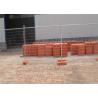 Buy cheap 84 Microns Construction Fence Panels Safety Barricade Fence 2100mm X 2400mm from wholesalers
