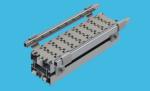 65mm vertical conveyor beams conveyor straight running tracks aluminium