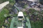 3000m2/H 0.8m Amphibious Dredger Swamp Buggy Excavator