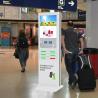 Buy cheap Free Standing Cell Phone Charging Stations And Advertising Kiosk For Public Places from wholesalers