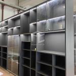 ODM Museum Display Showcase 20mm Thick MDF Museum Display Cabinet