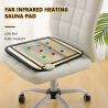 Buy cheap Jade Tourmaline Stones amethyst Far Infrared Heating Mat Negative Ion Healing Therapy from wholesalers