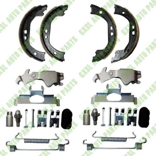 For Maserati Ghibli Quattroporte Hand Brake Shoes And Hardware Kit OEM 673000034