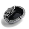Buy cheap OEM ODM Sandblasting Portable Metal Pocket Ashtray Corrosion Resistance from wholesalers