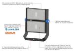 1000w Led High Mast Light Sports Stadium L Flood Light Outdoor EMC3030 20m
