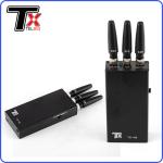 Handheld GPS Signal Jammer Cell Phone Blocker 3 Antenna Durable For GSM