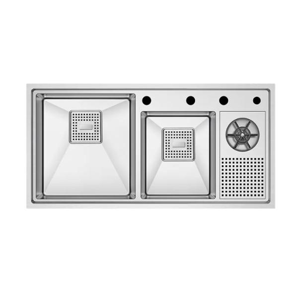 Buy cheap Rainfall Ss Glass Stainless Steel Sink Basin Wash PVD Black Surface Treatment from wholesalers