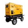Buy cheap 30kw 40kVA Three Phase Diesel Generator Mobile Wheels Silent Towed from wholesalers