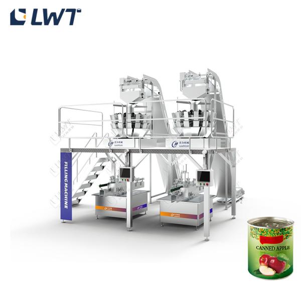 Buy cheap Custom Canned Fruit Production Line Apple Automatic Machines from wholesalers