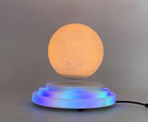 China PA-1021M 6inch led light base magnetic levitation floating 3D moon lamp light bulb on sale