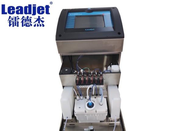 Buy cheap Food Grade Safty Ink Small Character Inkjet Printer 1.5-20mm 1-3 Lines 280m / Min from wholesalers