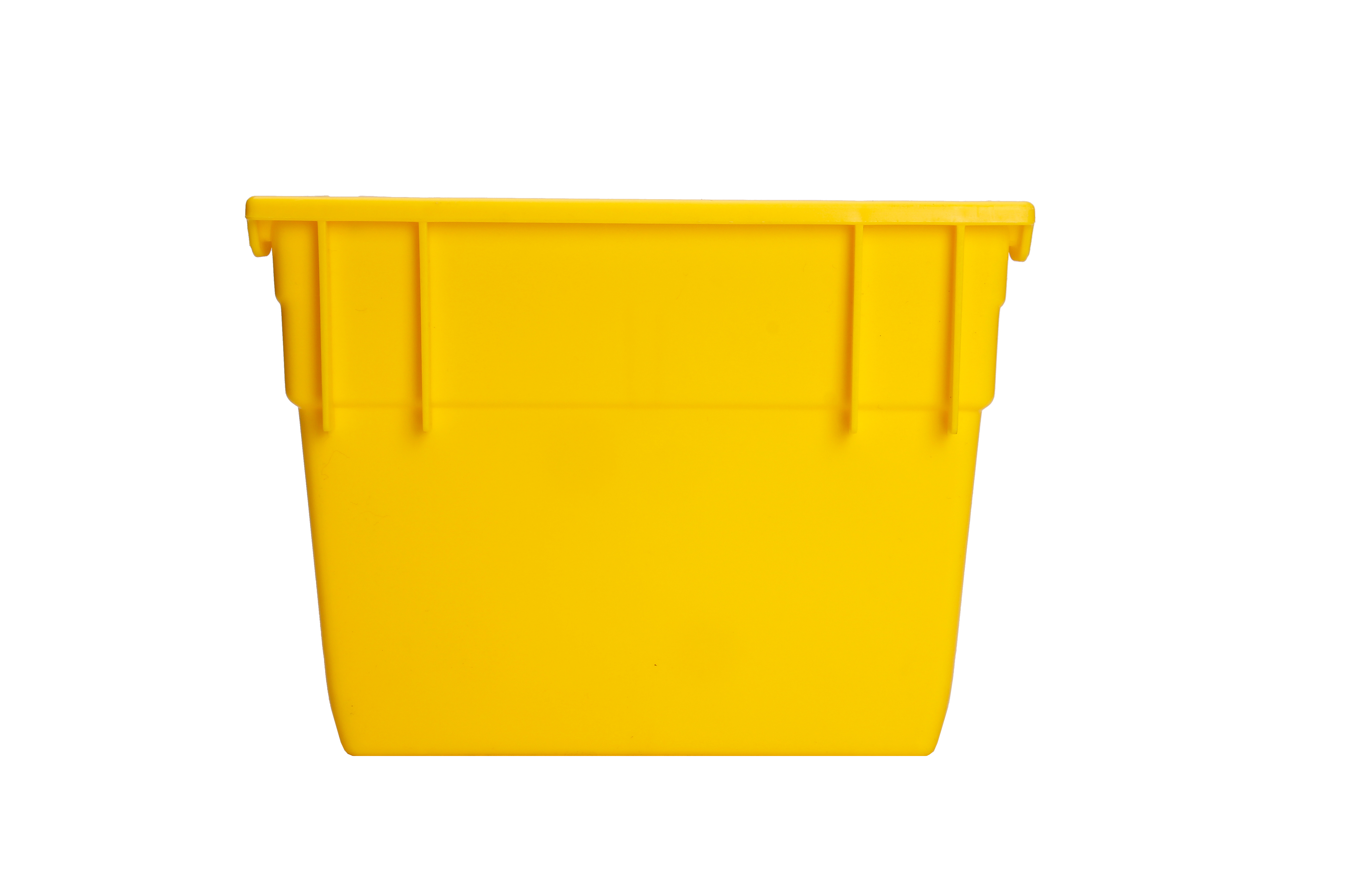 NO Foldable Plastic Shelf Bin for Stacking Medicine in Warehouse Semi-Open Front Crate