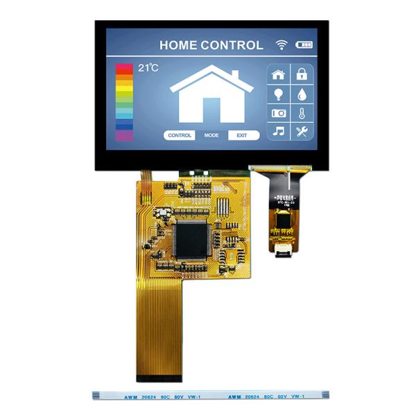 Buy cheap 4.3 Inch TFT display | Capacitive Touchscreen MCU interface from wholesalers