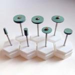 Heat Resistant Dental Zirconia Abrasive Tools , Ceramic Diamond Zirconia