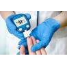 Buy cheap FDA approved medical blue examination powder free disposable nitrile gloves from wholesalers