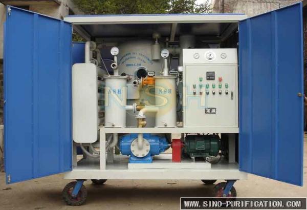 Buy cheap Used Transformer Oil Treatment Machine improve oil's dielectric strength,vacuuming system,fast degas,dewater from wholesalers