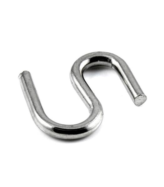 Buy cheap Large Heavy Duty Stainless Steel S Hooks For Hanging Kitchen Round Wire 3.6mm 5mm from wholesalers