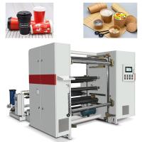 Buy cheap 30-400g/M2 1600MM Paper Roll Slitting Machines For Lunch Food Takeaway Boxes product