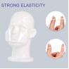 Buy cheap Eco Friendly 14*5.5CM Transparent Plastic Face Mask from wholesalers