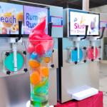 2 Flavors New Slush Machine With LED Light Frozen Cocktails Margarita Granita