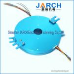 25.4mm Low torque Pancake slip ring 4 circuits each 10A thickness:20mm
