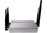 Buy cheap Signal jammer | 12W Desktop 8 Antenna 3G Cellphone GPS Bluetooth VHF UHF Signal from wholesalers