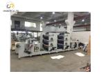 6 colors plastic film paper bag jumbo roll flexo printing machine price