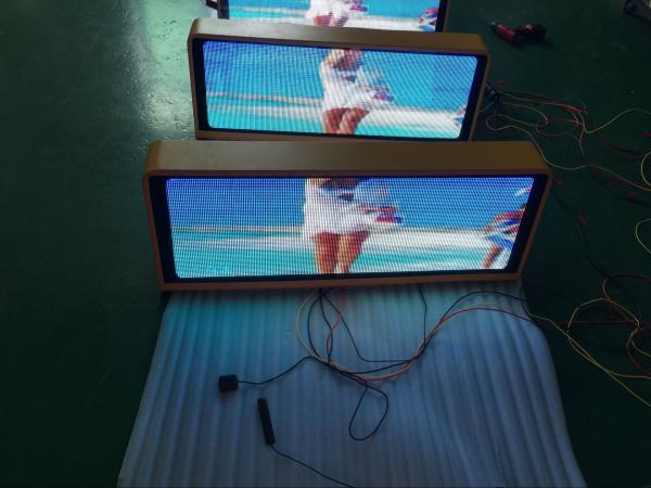 Buy cheap P5mm SMD 3528 1R1G1B Full Color Taxi Led Display For Advertising from wholesalers