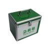 Buy cheap Acrylic Doctor First Aid Case Green Aluminum Medicine Carry Case With Dividers Inside from wholesalers