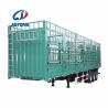 Buy cheap Steel 3 Axle Stake Animal Livestock Transport Cargo Fence Truck Trailers 60-80 Tons from wholesalers