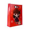 Buy cheap Grocery Woven PP Sacks , Non Woven Tote Bags Plastic Circle Handle from wholesalers