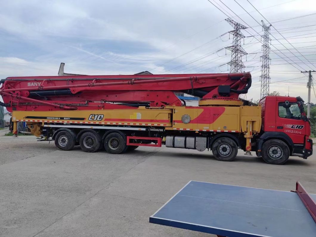 Concrete Boom Pump 62m Used Concrete Pump Truck Construction Equipment Heavy Equipment