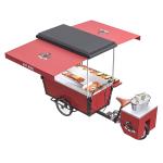 125L Mobile Stainless Steel Table Top BBQ Food Bike