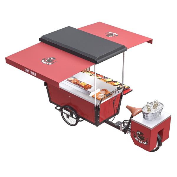 Buy cheap Self Priming Outdoor 350W Drum Brake BBQ Food Bike from wholesalers