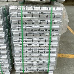 Wholesale A00 Aluminium Ingot 6063 Alloy Adc12 Metal Furnace A7 99.7% Silvery White from china suppliers
