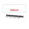 Buy cheap Tube Bar Long Pegboard Hooks Black 660mm 920mm Size Zinc Chrome Surface from wholesalers