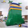 Buy cheap Greenish Blue Inflatable Slide Castle Live Like Royalty For A Day from wholesalers