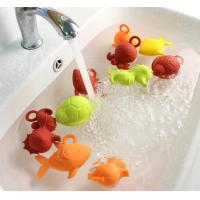 Buy cheap Shiny Colors Rubber Baby Silicone Toys BPA Free For Baby Water Floating product