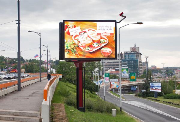 Buy cheap P8 Full Color Video LED Advertising Screen Display / Waterproof LED Billboard from wholesalers