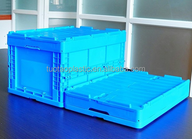 PP Material Mesh Style Collapsible Crate Box for Storage and Moving 600x400x337mm