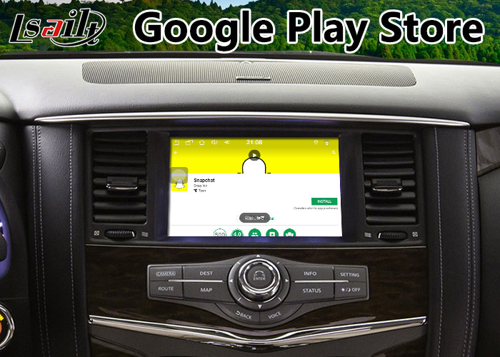 Lsailt 4+64GB Android Carplay Multimedia Video Interface for Nissan Armada Patrol Y62