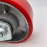 Buy cheap 8 Inch Dual Locking Polyurethane Iron Core Caster from wholesalers