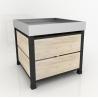 Buy cheap Light Duty Supermarket Fruit Stand Rack , Fruit Vegetable Shelf Powder Coating from wholesalers