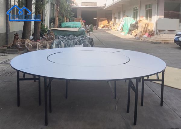 Buy cheap Aluminum Folding Round Banquet Tables For Hotel Wedding event Tent Attachment from wholesalers