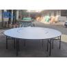 Buy cheap Aluminum Folding Round Banquet Tables For Hotel Wedding event Tent Attachment from wholesalers