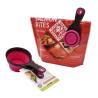 Buy cheap dog food bag clip and scoop pet food bag with spoon fold the dog food spoon from wholesalers