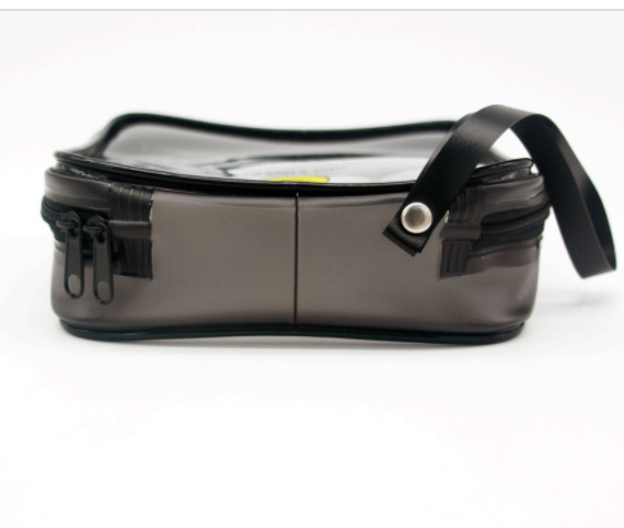 Clear Plastic EVA Cosmetic Bag , Customized Plastic Makeup Bag With 15*15*6 CM