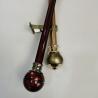 Buy cheap Gold 22 Inch Luxury 0.35mm Steel Pipe Curtain Rods from wholesalers