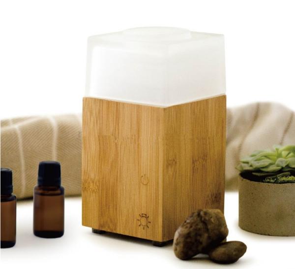 Buy cheap Ultrasonic Electric Aroma Air Humidifier 180ML Bamboo Wooden Grain Color from wholesalers